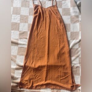 Terracotta Brown Dress